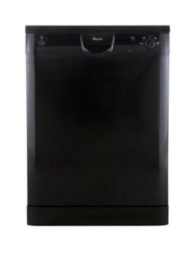 Swan Sdw2022B 12-Place Full Size Dishwasher - Next Day Delivery - Black